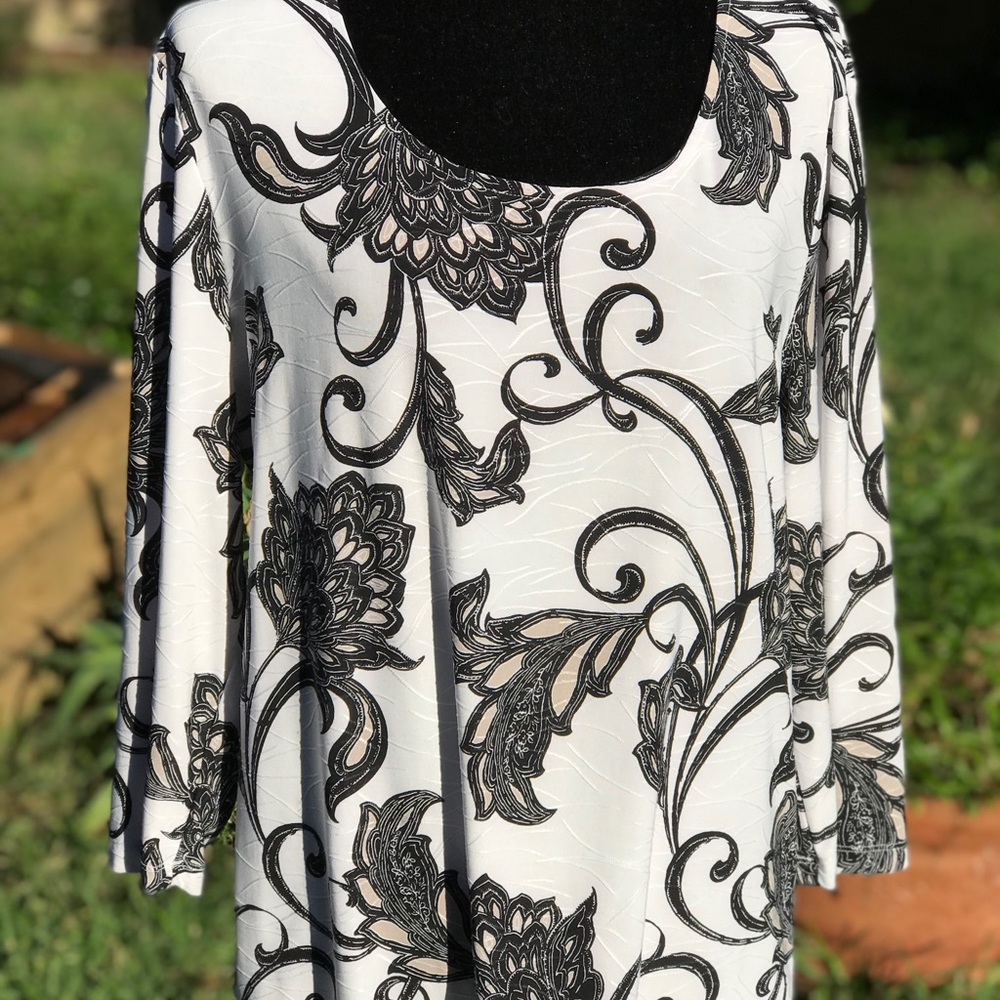 Women’s Croft&Barrow 3/4 Sleeve Blouse XL